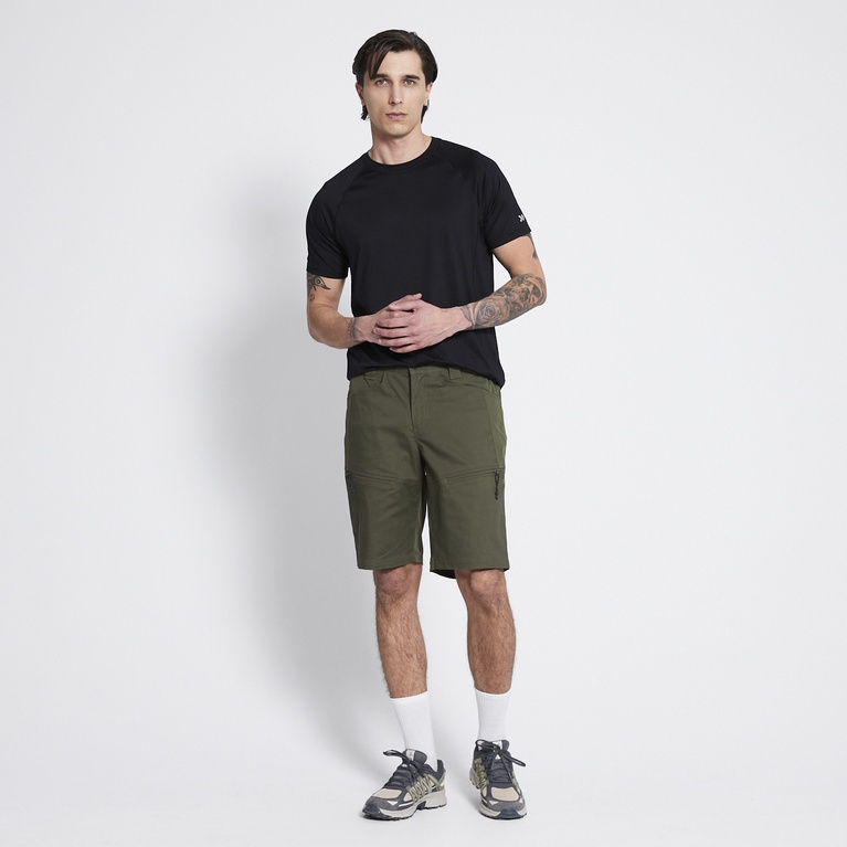 Outdoor shorts "Vallvik" Dark Green